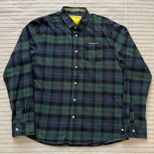 Descendant of Thieves plaid button up shirt